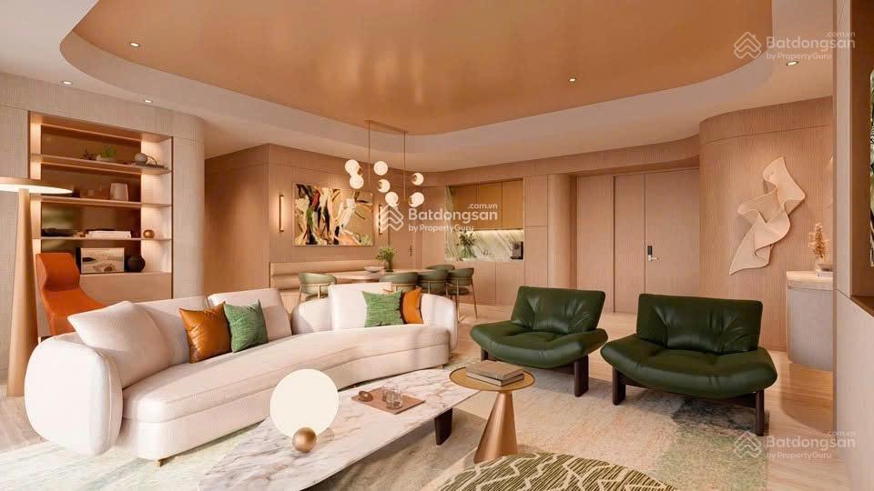 Palm river căn góc 2pn 120,2 m², view sông, hai mặt thoáng