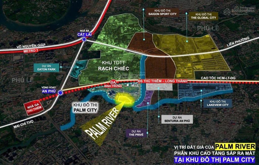 Palm river 3pn view sông độc quyền giá 19 tỷ.  0978 469 ***