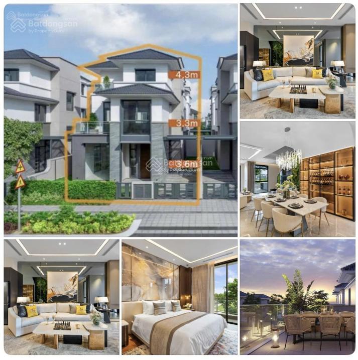 Gladia by the waters đơn lập góc diện tích lớn, 2 mặt công viên. duy nhất 1 căn 76 tỷ