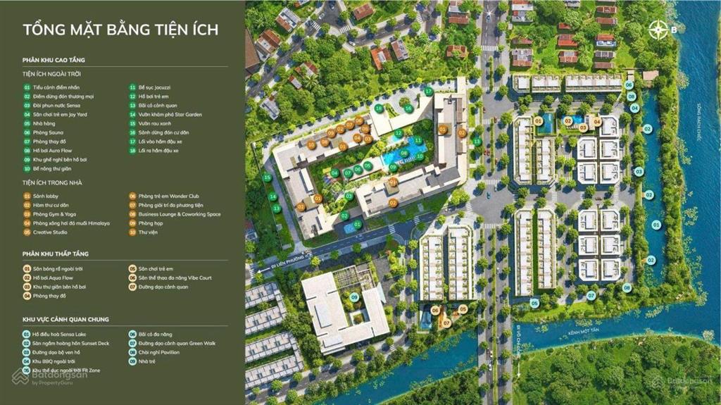 Imperia sensa park 3pn 92m² hướng nam, không gian riêng cho gia đình bên sông