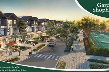 Biệt thự song lập id junction 105m², hướng đông nam, nhà sẵn bàn giao.