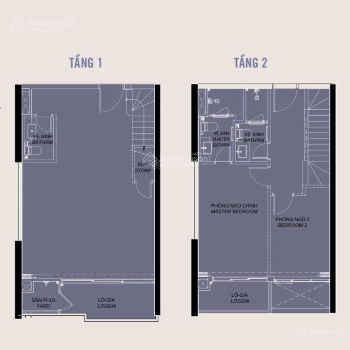 Duplex eaton park tháp forest  hai tầng riêng tư, không gian mở giữa khu đông