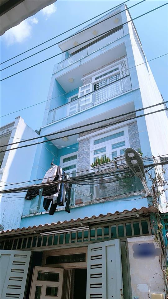 Nhà đúc 4 tấm hẻm thông xe hơi thẳng đẹp đường số 14 phường bhh a quận bình tân