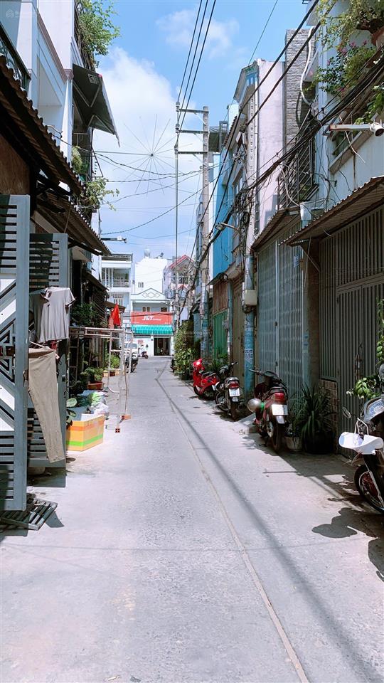 Nhà đúc 4 tấm hẻm thông xe hơi thẳng đẹp đường số 14 phường bhh a quận bình tân