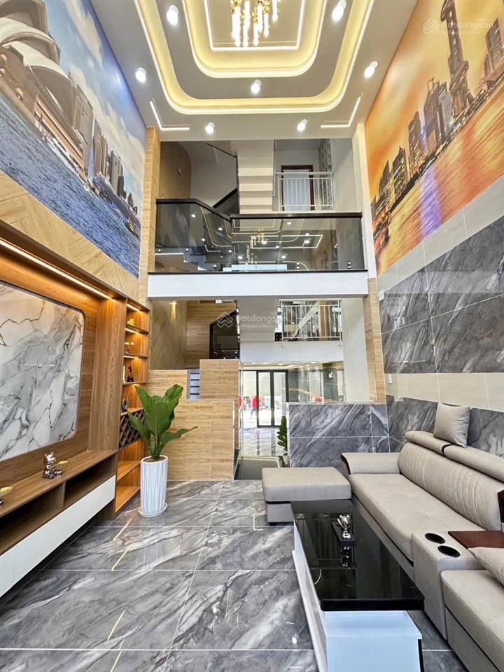 Nhà đẹp hẻm xe tải đường an dương vương phường bình trị đông quận bình tân