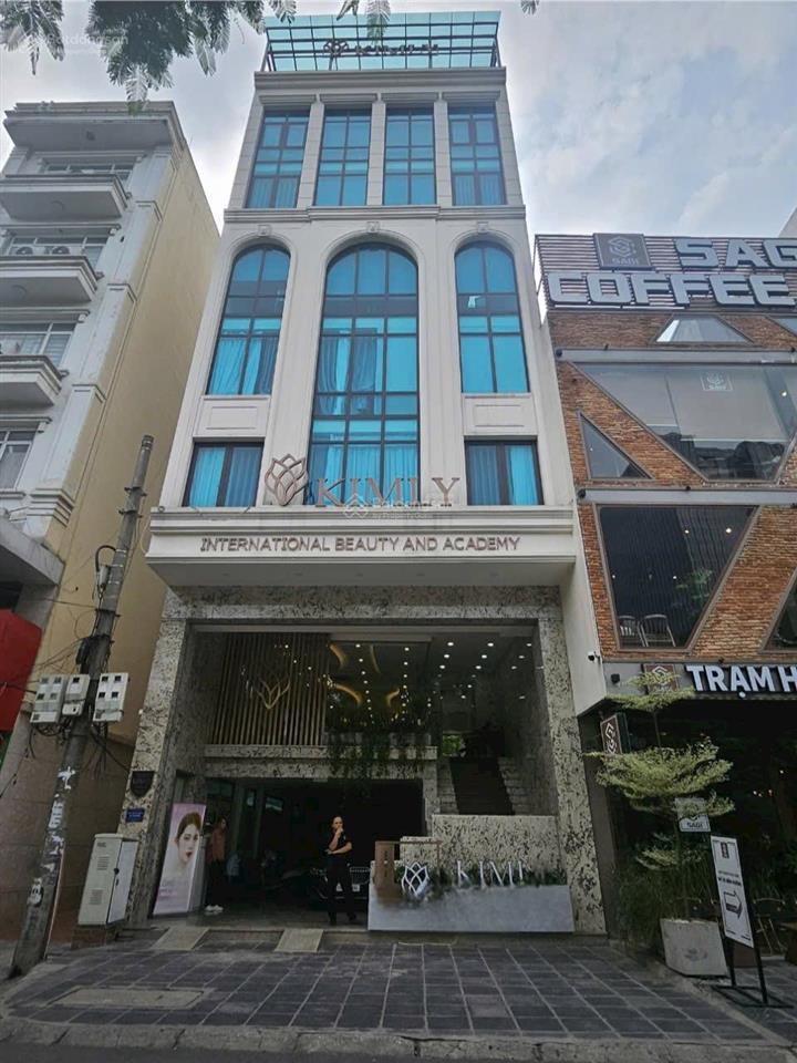 Nhà hiếm phố trần thái tông  259m²  mt 10m  xây building vip