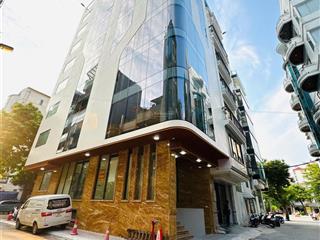 Chính chủ cho thuê tòa nhà lô góc phố hoàng quốc việt  100m2  xây mới  pccc đạt chuẩn