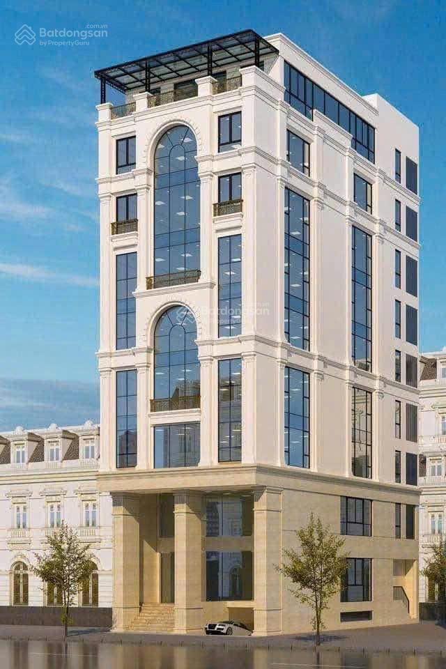 Toà nhà khách sạn vip tại quận long biên 300m2 mt 12m  pccc đạt chuẩn  dt 8 tỷ/năm