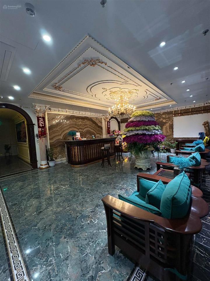 Toà nhà khách sạn vip tại quận long biên 300m2 mt 12m  pccc đạt chuẩn  dt 8 tỷ/năm