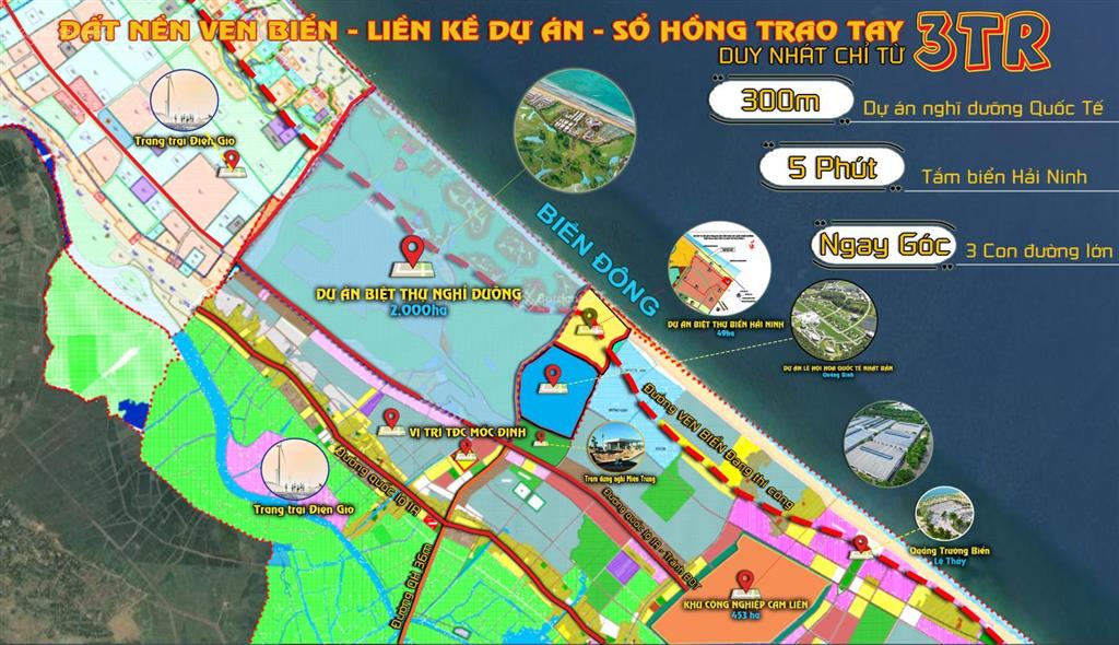 Đất tđc mốc định 350m² sát flc quảng bình, gần kcn cam liên, giá chỉ 8xx triệu