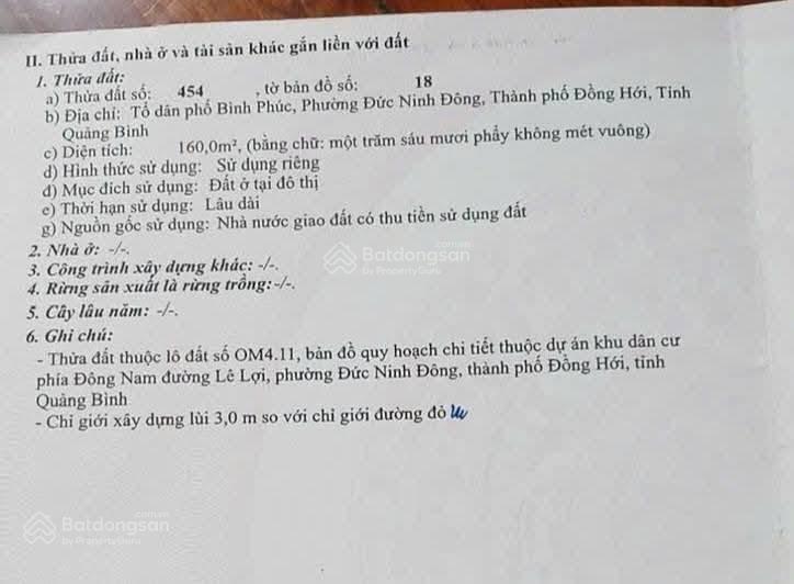 Bán gấp đất đông nam lê lợi đồng hới view công viên đẹp  vị trí kinh doanh đắc địa, giá tốt