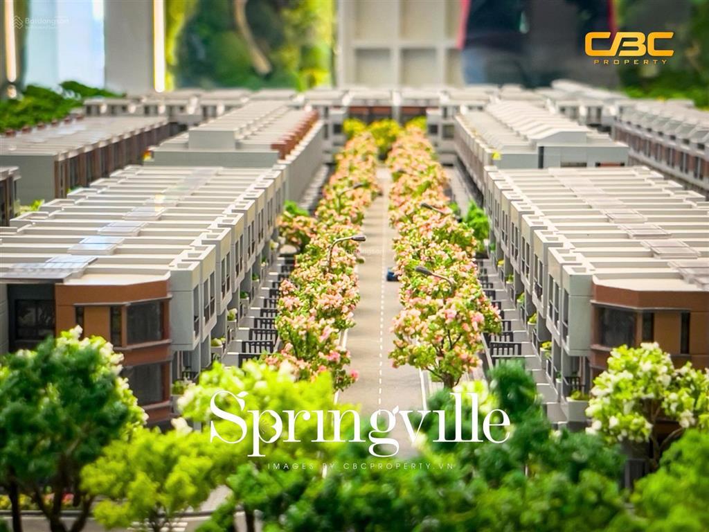 Spring ville nhơn trạch  chủ gửi căn hoa hậu shophouse diện tích lớn