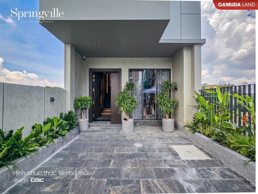 Giỏ hàng nhà phố,shophouse dự án spring ville  giá từ 8 tỷ /căn nhà phố 1 trệt 2 lầu