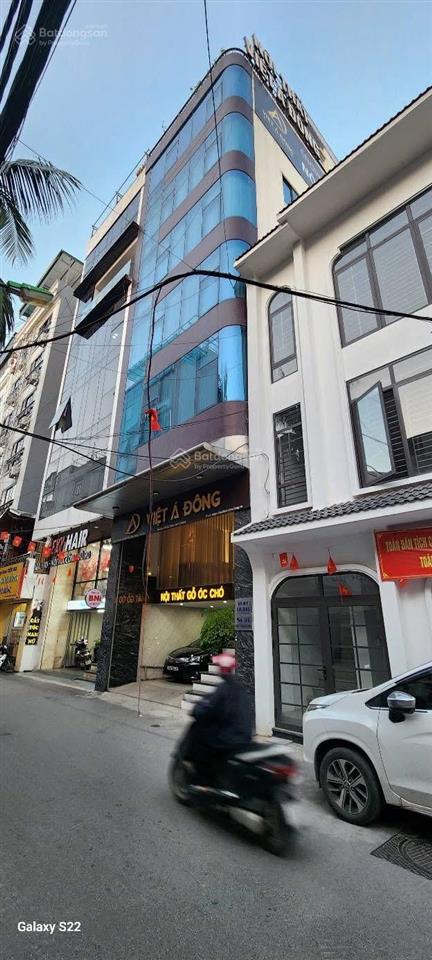 Bán nhà phố phương mai. toà văn phòng cho thuê. 66m2 8 tầng, mặt tiền 6m, 33,9 tỷ
