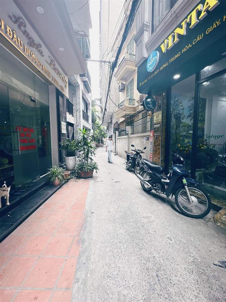 Bán nhà trần duy hưng, cầu giấy 56,7m 7 tầng thang máy ô tô vào nhà giá 22 tỷ
