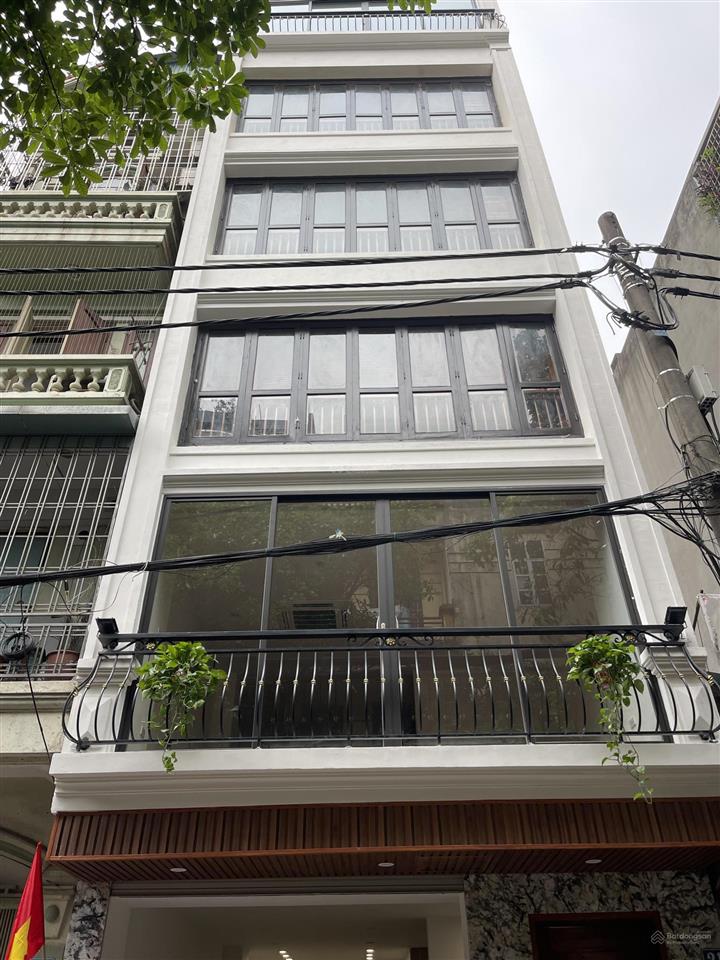 Bán nhà trung kính, 52 m2, 7 tầng thang máy, mặt tiền 5 mét, 2 thoáng trước sau, 28 tỷ (nhà đẹp)