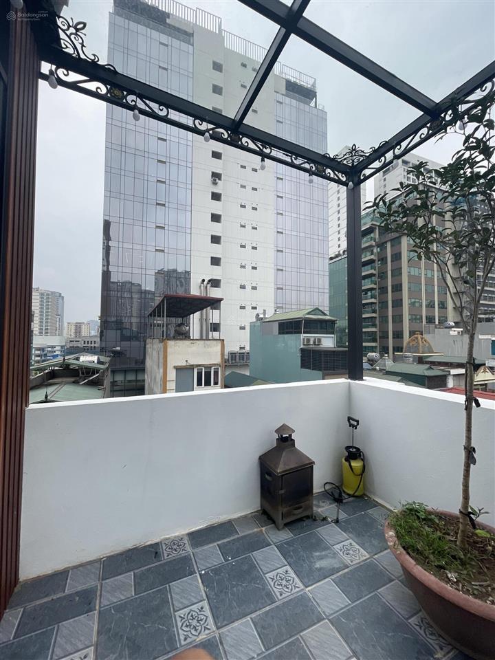 Bán nhà trung kính, 52 m2, 7 tầng thang máy, mặt tiền 5 mét, 2 thoáng trước sau, 28 tỷ (nhà đẹp)