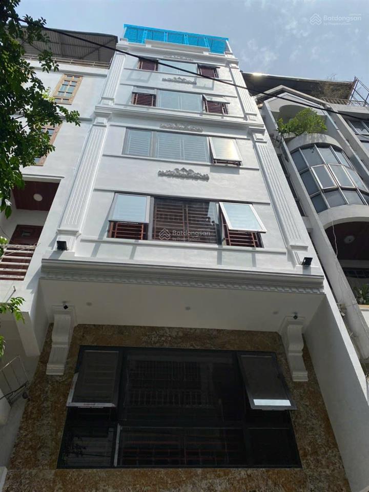 Bán nhà nguyên hồng, 45m, 7 tầng thang máy, mặt tiền 5,5m, ô tô tránh, giá 28 tỷ