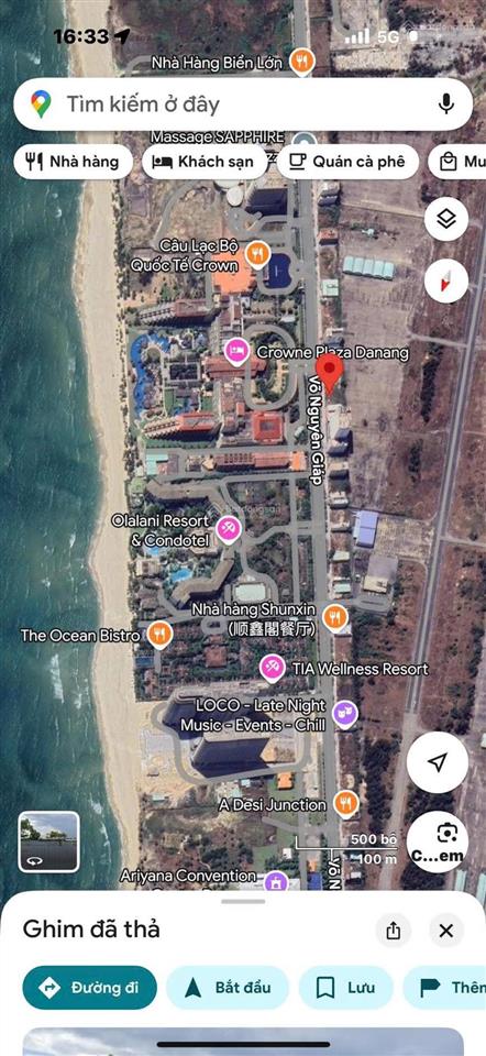 Bán lô đất mặt tiền võ nguyên giáp  ngũ hành sơn  đà nẵng  0905 890 ***
