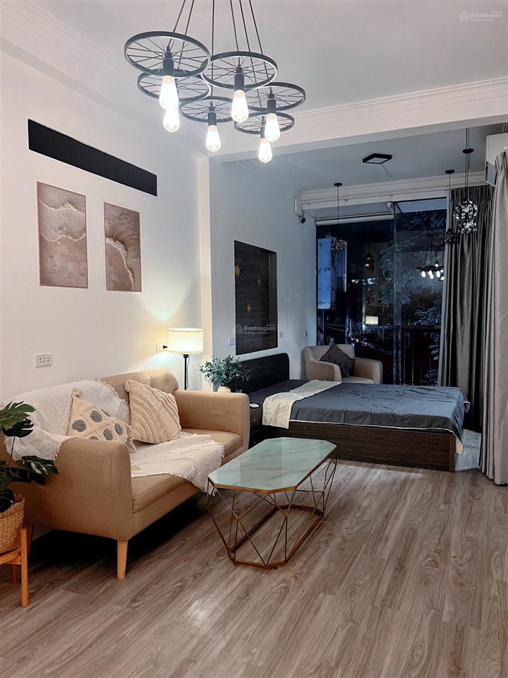 Ban công lớn view kênh trường sa, 35m2 full nội thất, thuê ngắn và dài hạn