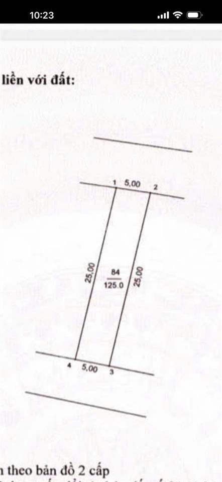 Bán đất đấu giá xuân nê, ngọc hồi  125m2 sau uỷ ban đại áng cũ