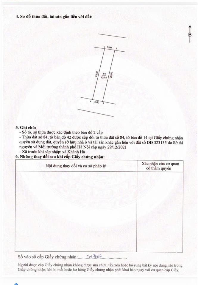 Bán đất đấu giá xuân nê, ngọc hồi  125m2 sau uỷ ban đại áng cũ