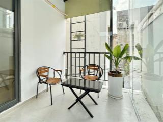 Cho thuê căn hộ 1pn, full nội thất, q8, gần cầu chà và, chợ lớn, có ban công to