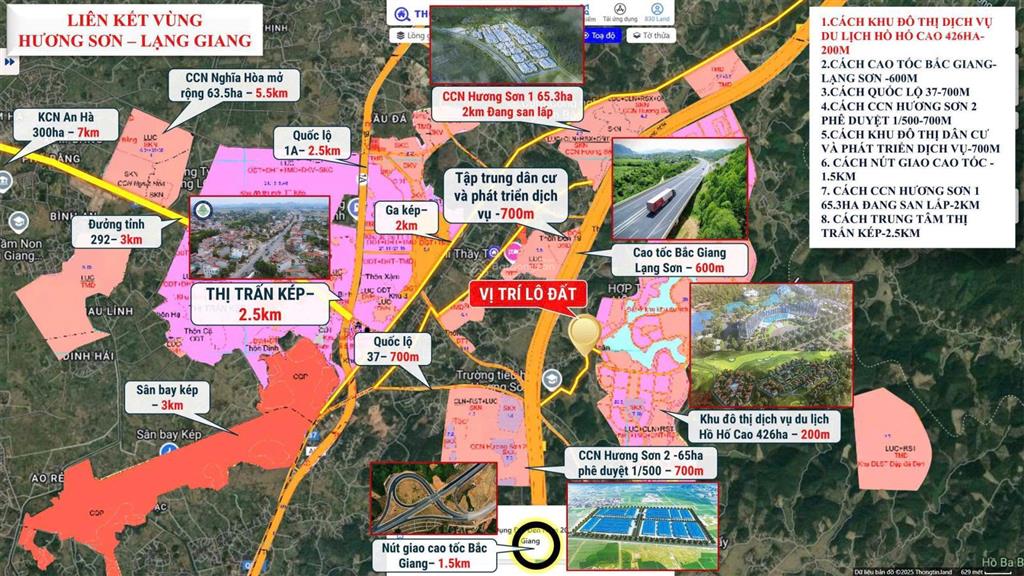Chính chủ bán đất tại hương sơn, lạng giang. chỉ từ 4**