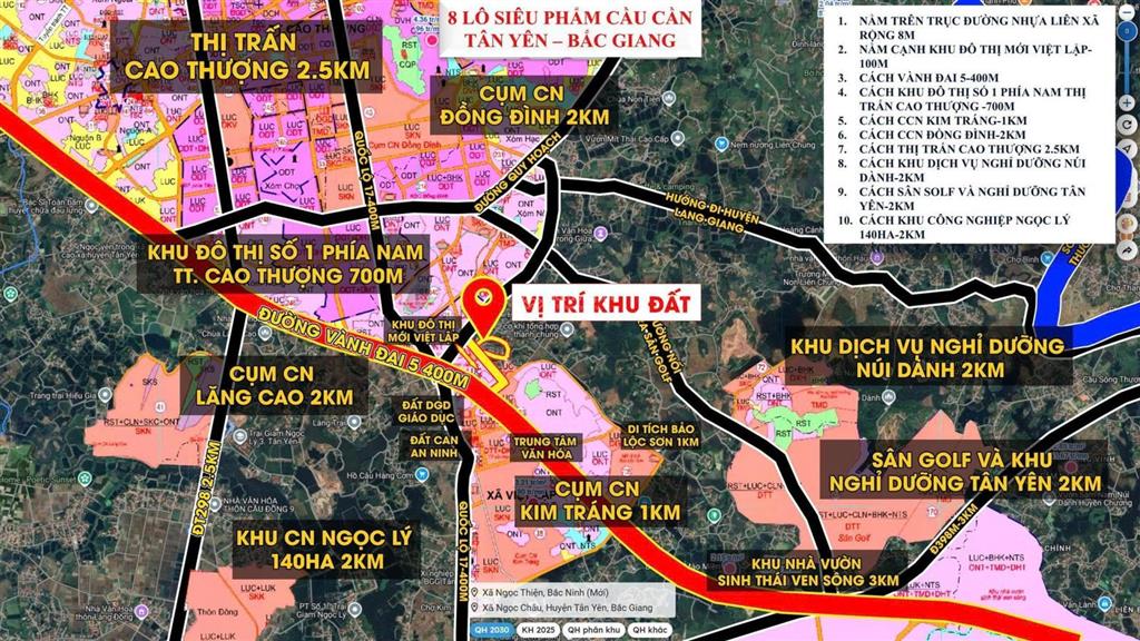 Bán đất tại việt lập, tân yên, giá chỉ 290 triệu, full thổ cư