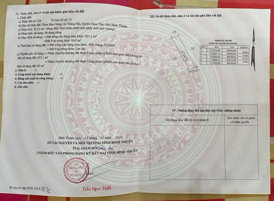 Bán homestay ven khu vực suối nước nóng bình châu và biển hồ tràm
