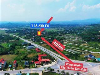 🔥BÁN GẤP LÔ ĐẤT HÀNG F0 GIÁ ĐẸP THỊ TRẤN ĐẠI ĐÌNH- TAM ĐẢO 125m MT5m sẵn sổ chỉ 7xx triệu 0988296228