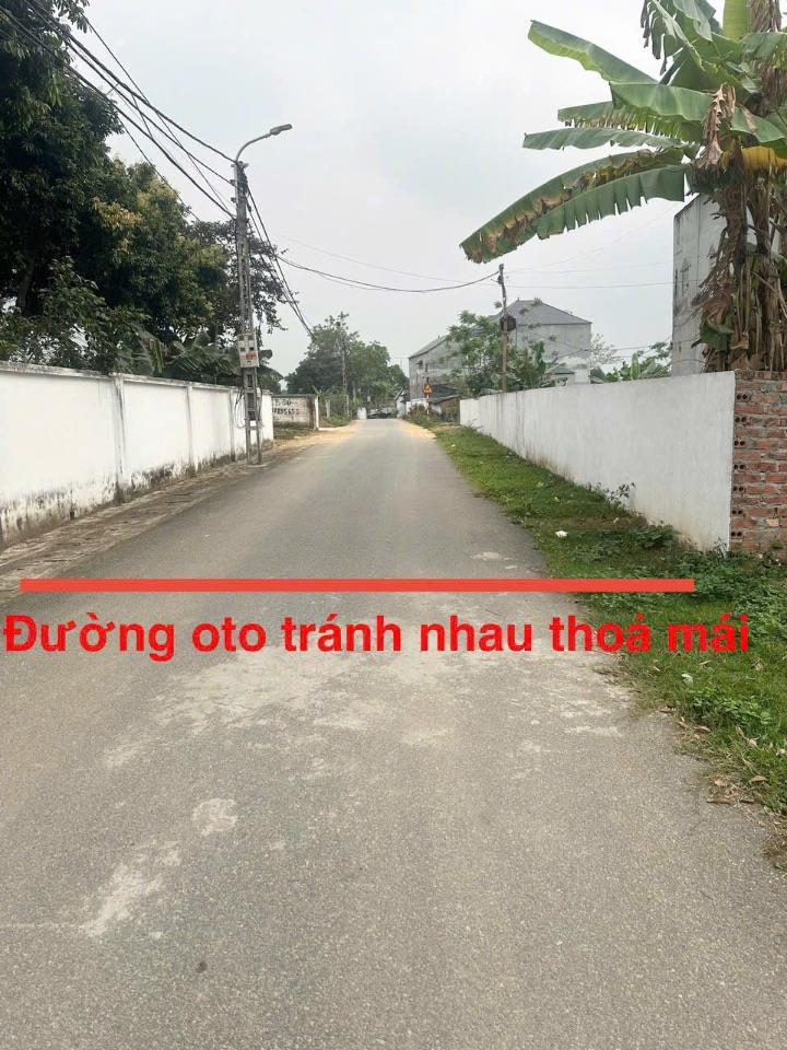 BÁN ĐẤT TRỤC CHÍNH THANH VÂN-TAM DƯƠNG-VĨNH PHÚC DT102,4m2 MT4,5m SẴN SỔ 1,2x TỶ