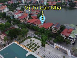 Bán gấp nhà mặt phố Tô Hiệu TP. Vĩnh Yên 2 mặt thoáng view hồ, DT90m MT5,53m giá chỉ 6,8 TỶ 0988296228
