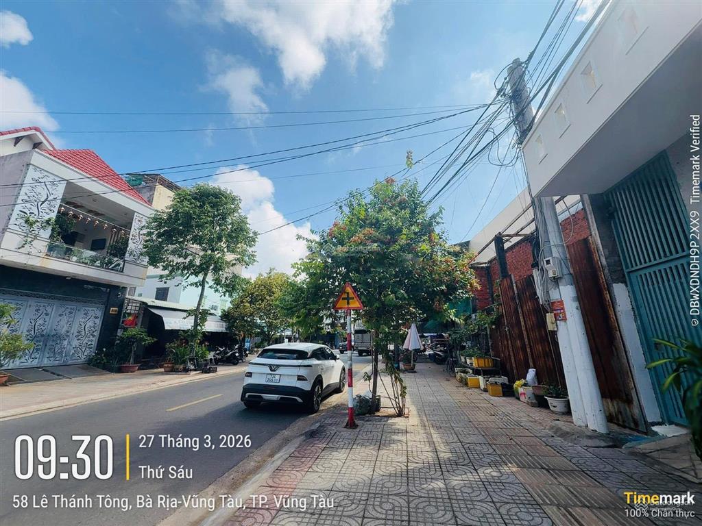 Bán nhà mặt tiền lê thánh tông (dt 120.7m2) + vuông vắn đẹp. giá cực tốt chỉ 9 tỷ 2 tl