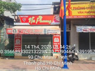 Bán nhà mặt tiền chu mạnh trinh, p8 (dt 115m2) + vị trí kd đắc địa + giá cực tốt chỉ 12 tỷ 5