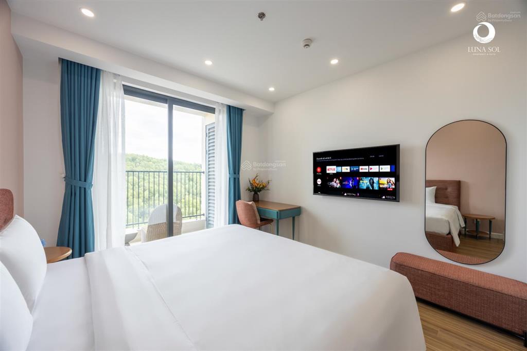 Cắt lỗ sâu căn hộ studio view núi, full nội thất đang cho thuê