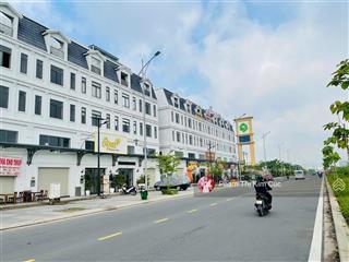 Bán nhanh 26,1 tỷ shophouse 5x20m mặt tiền đường song hành sầm uất. xây dựng 1 trệt 1 lửng 3 lầu
