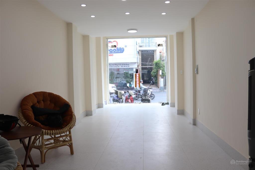 Cho thuê nhà mặt tiền 56 phan đình phùng, p. cầu kiệu, tphcm