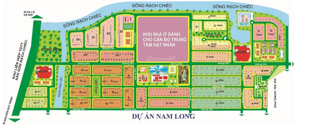 Bán lô góc kdc nam long, đường d6, phước long b, quận 9  vị trí đẹp, đường lớn