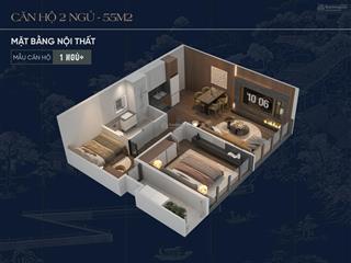 Bán căn 1pn+1 không chênh sunshine legend 3 tỷ 52m2 ký trực tiếp cđt, ban công đông nam