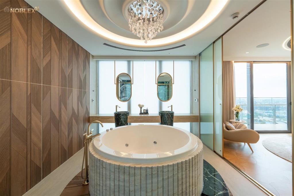 Căn hộ 3pn diện tích 266m2 căn góc  noble crystal long biên  vận hành 5* bwt worldhotels