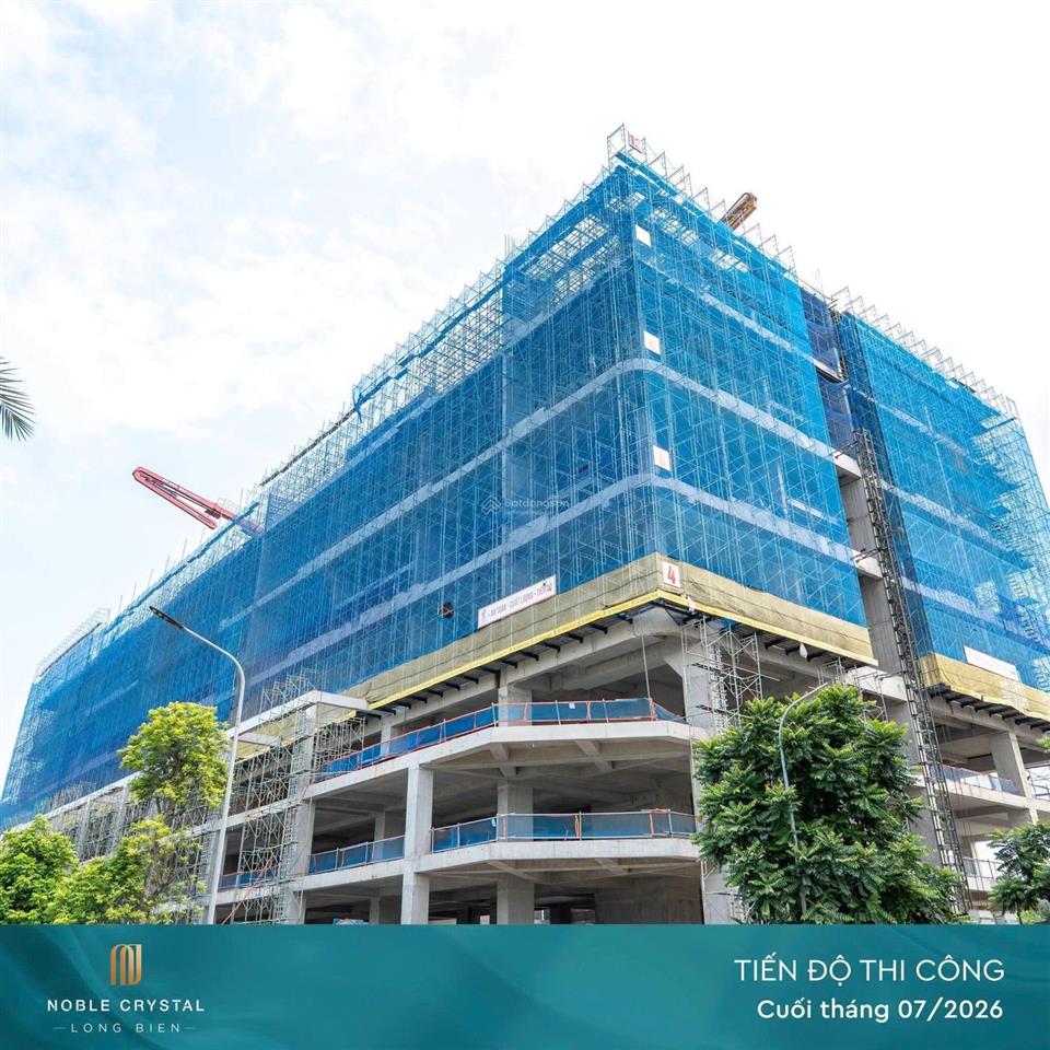 Căn giá tốt đợt 1 noble crystal long biên  100% sky villas có thang máy riêng và bể bơi riêng