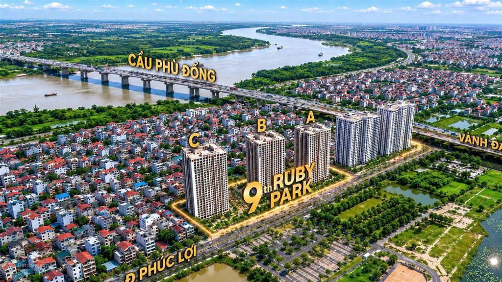 Chỉ 3 tỷ sở hữu căn 1pn ruby park long biên sắp nhận nhà