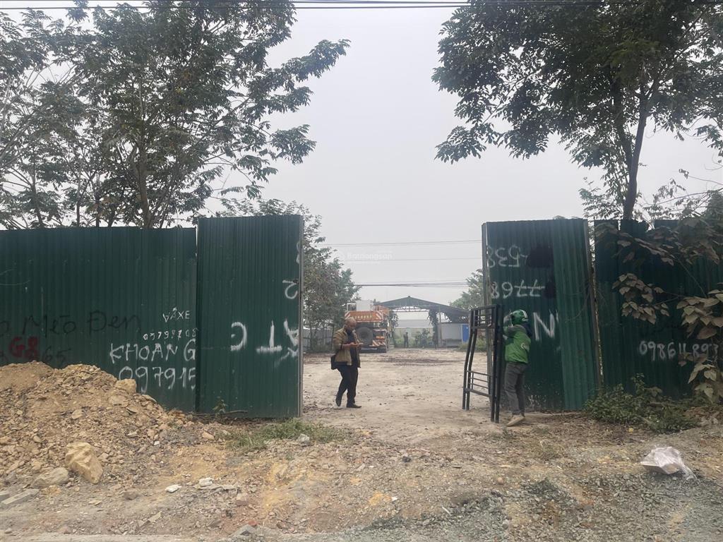 Bán đất kho xưởng tại mặt đại lộ thăng long, hoài đức hà nội. 1700m2 mt 17m giá chỉ hơn 14 tỷ.
