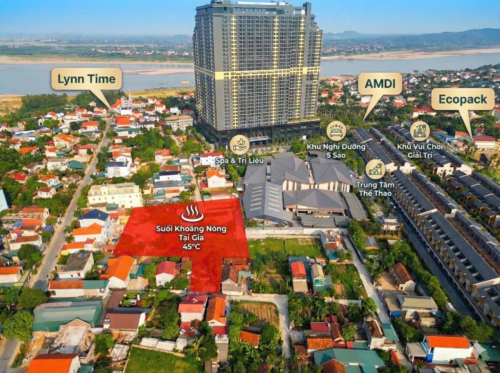 Bán đất khoáng nóng 200m2, Thanh Thuỷ, Phú Thọ