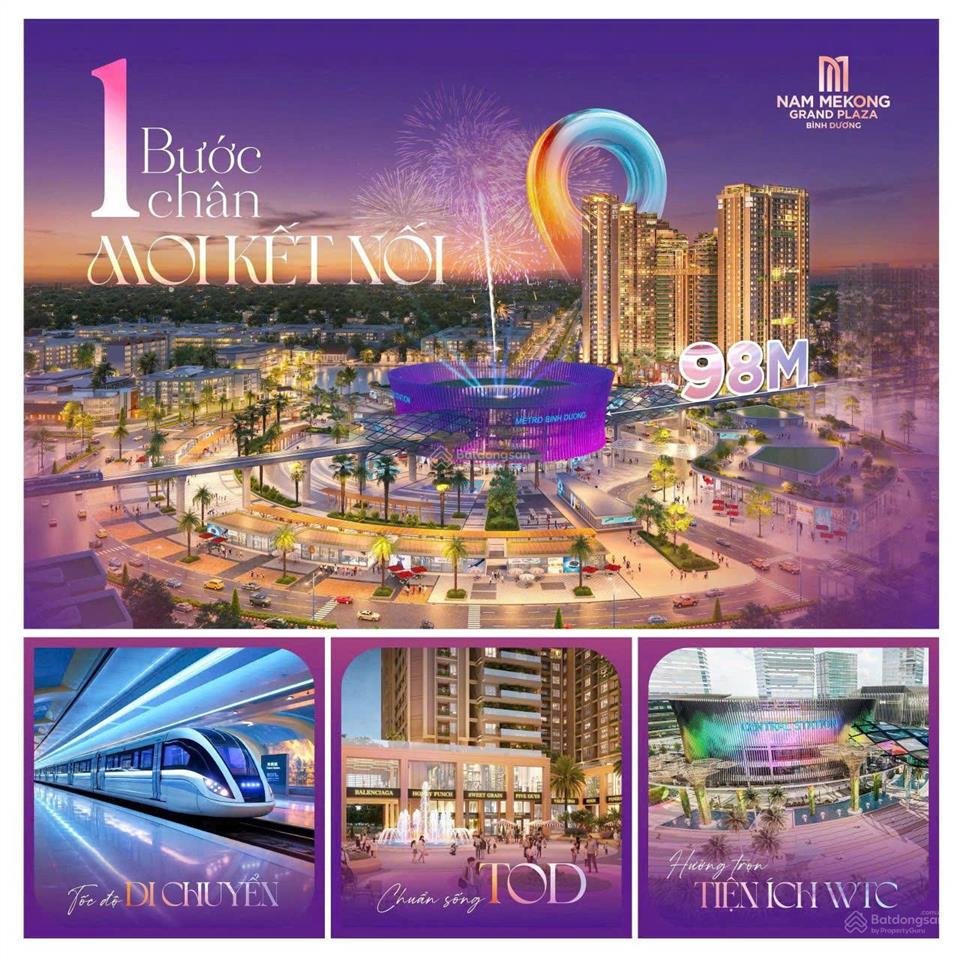 Bán căn hộ nam mekong grand plaza bình dương.  0934 823 ***