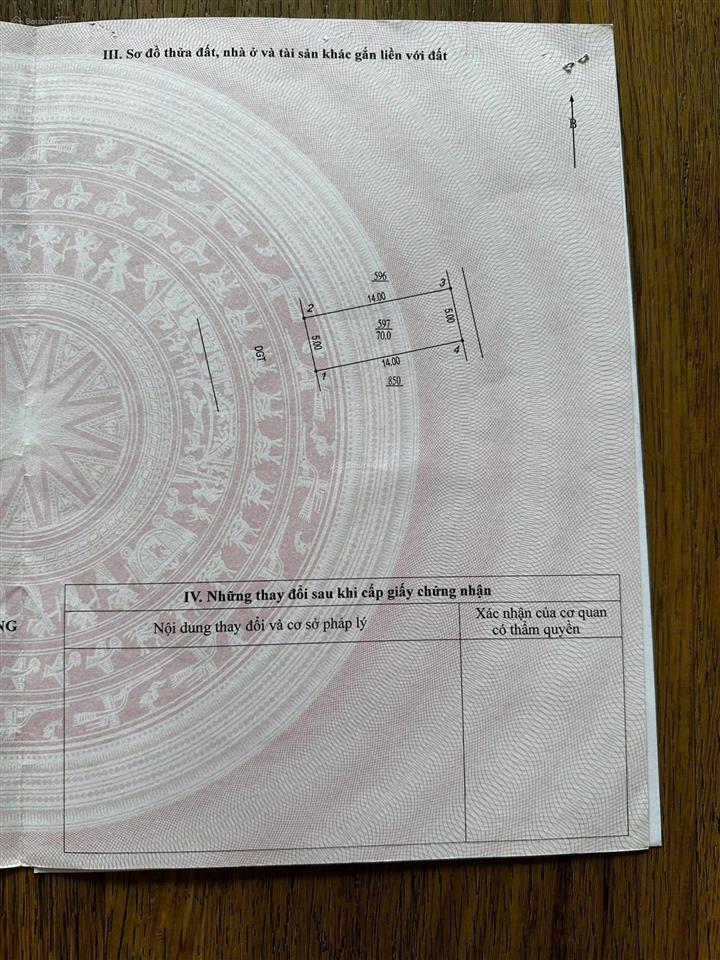 Siêu hot ! 70m đấu giá cổng ngói sát ql32, đất đẹp, không lỗi lầm chỉ 7xtr/m 0915 074 ***