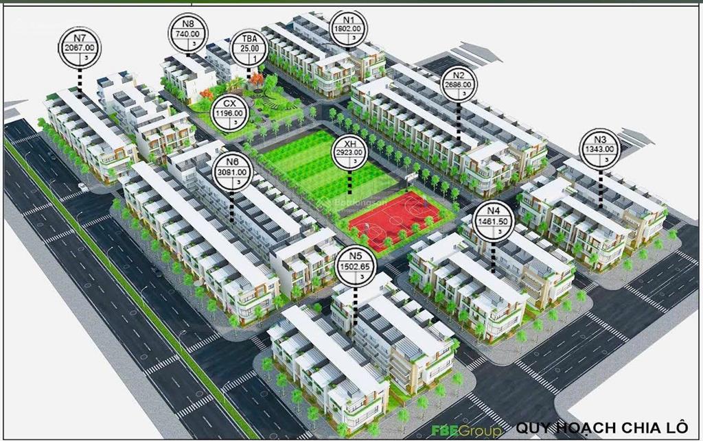 Bán biệt thự tại khu đô thị hoàng hà, 4,5 tỷ, 80m2, hàng hiếm!