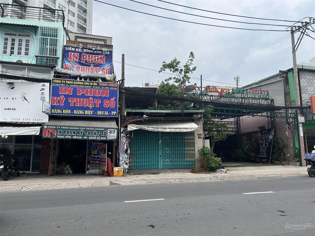 Bán nhà cấp 4 mặt tiền nguyễn xí, p.26, q.bình thạnh 5.12m x17m, cn 85m2, gần ngã 5 đài liệt sĩ...