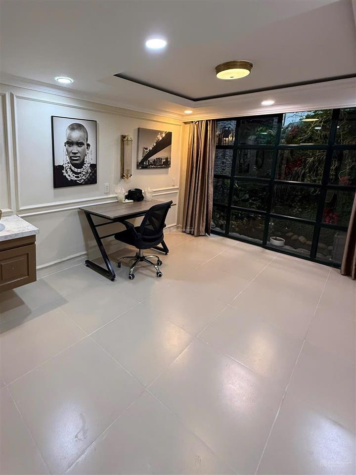 Cho thuê nhà hẻm rộng 5m (oto vào tận cửa) đường vạn kiếp, p.3, q.bình thạnh 3,5m x 14m, 3 lầu...